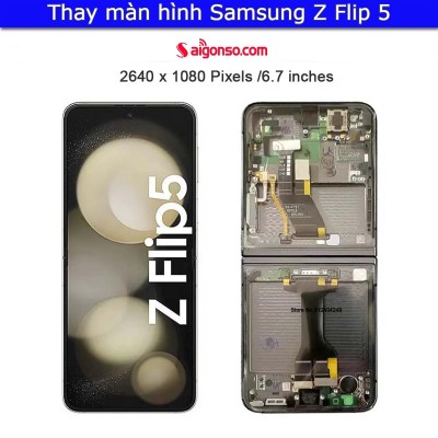 Thay màn hình Samsung Galaxy Z Flip5 5G